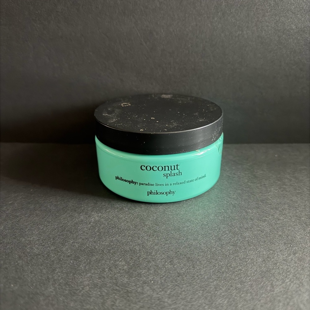 Philosophy Coconut Splash Body Cream - Aqua and Black